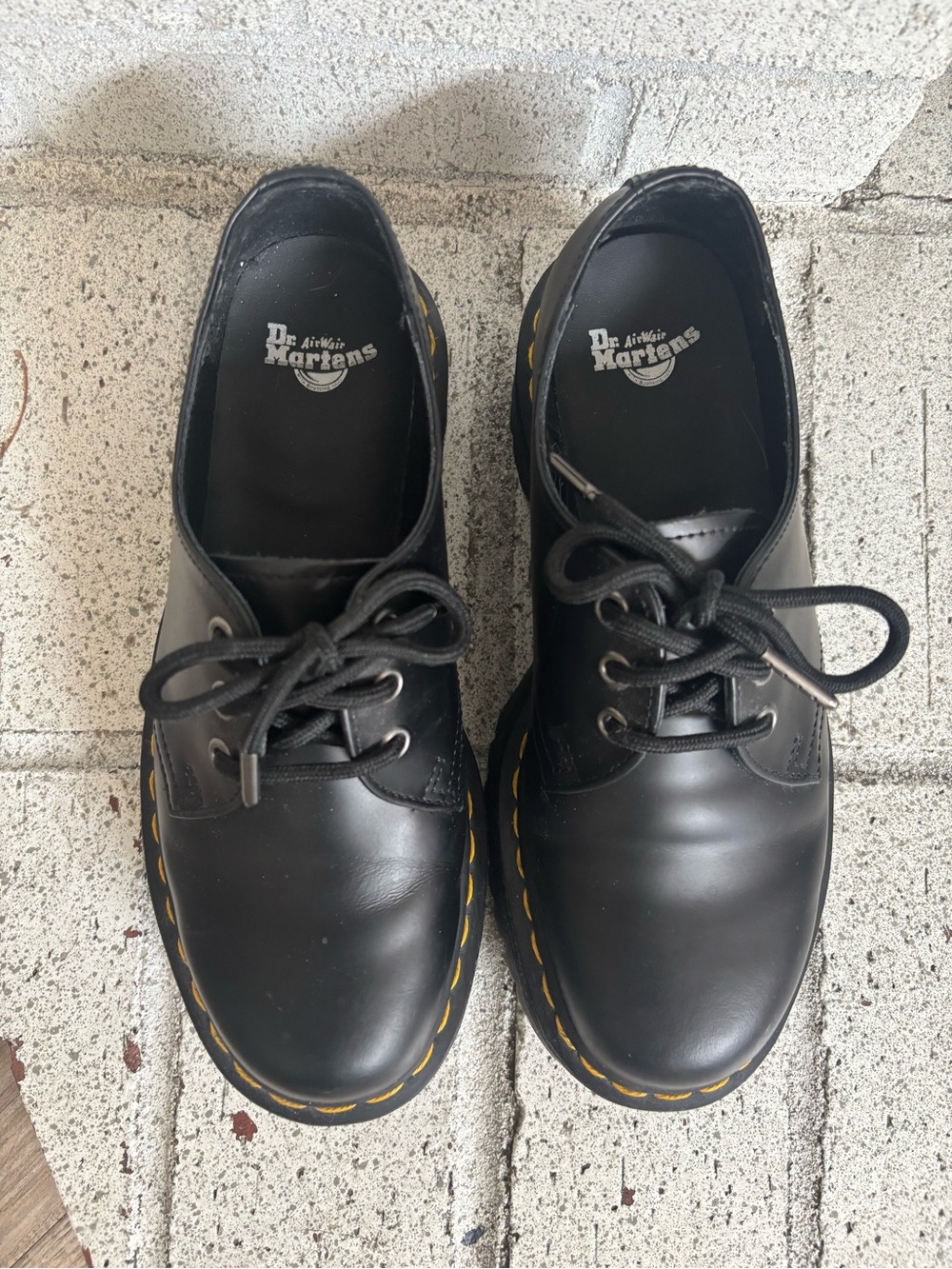 Dr. Martens Women’s 1461 Black Leather Oxford Shoes
